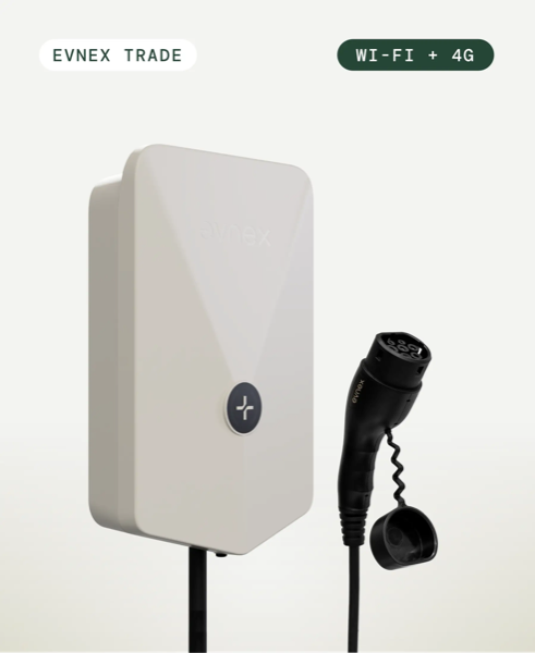 Evnex E2 Plus — 7.4kW EV charger